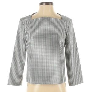 𝅺NWT Rachel Zoe Plaid Square Neck Blouse | S